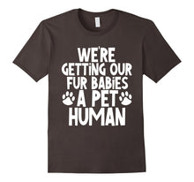 Funny Maternity Shirt Fur Babies Cat Dog Pregnant Pet Human