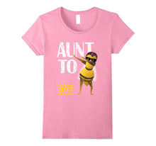 Dabbing Bee Funny Aunt to Be 2017 T Shirt