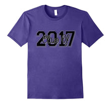 Class of 2017 Shirt Varsity Script Graduation Gift Daughter