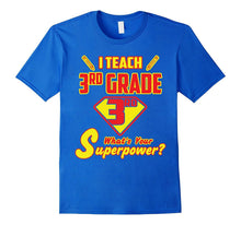 2 Sided Superhero: I Teach 3rd Grade What's Your Superpower?