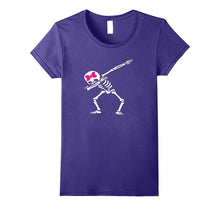 Dabbing Skeleton Girl Shirt - Halloween Dab Pose T-Shirt