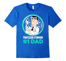 CN Powerpuff Girls Professor Utonium #1 Dad Graphic T-Shirt