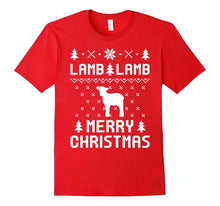 Lamb Christmas T-Shirt, Ugly Christmas Sweater T-Shirt