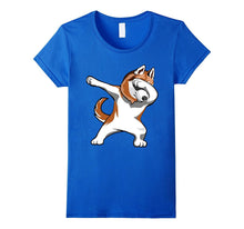 Dabbing Husky Huskies Dog Pup Fun T-Shirt