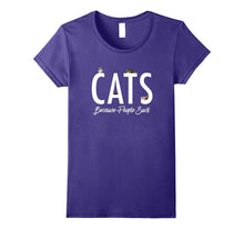 CATS Because People Suck T-Shirt (NEW COLORS)