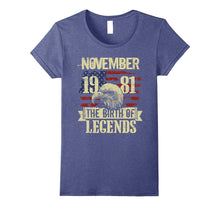 1981 NOVEMBER NOV the Birth of Legends Gift 36 Yrs Years Old