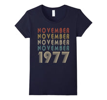 Retro Classic Vintage NOVEMBER 1977 - 40th Gift 40 Years Old
