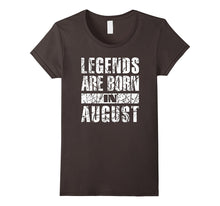 Legends Are Born in August Birthday Gift T Shirt Bday TShirt