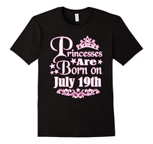 Princesses Are Born on July 19th Funny Birthday