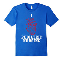 I Love Pediatric Nursing - Nurse Week Heart T-Shirt