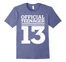 Officially a Teenager Birthday Girl or Boys T-Shirt