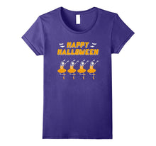 Happy Halloween Dancing Ballet T-Shirt Skeleton Ballerina