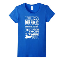 Fun-Gly : Daddy Superhero T Shirt, Fathers Day Gift