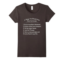 5 Things You Should Know About My Grandpa T-Shirt