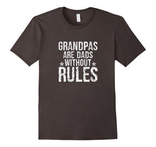 Mens Grandpas Are Dads Without Rules Tshirt for Fathers Day