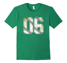 #06 Baseball Jersey Number 06 Retro Vintage T-Shirt