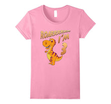 3rd Birthday Dinosaur Gift T-Shirt Roarrrrr I'm 3 Years Old