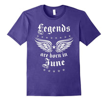 Birthday Gift - Legends Are Born in June Hot 2017 Shirt