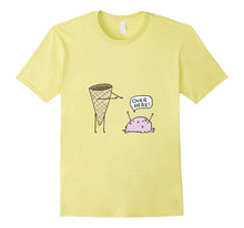 Funny and Cute Ice Cream T-Shirt - "Over Here" Shirt