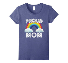 Proud Mom of LGBT Gay Ally Community Rainbow T Shirt