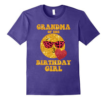 Grandma of the Birthday Girl TShirt Emoji Heart Kiss
