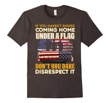 Coming Home Under Flag American Flag Veteran Proud Veteran