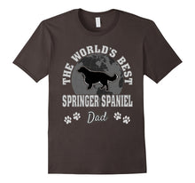Mens the World's Best Springer Spaniel Dad TShirt