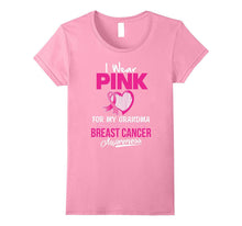 I Wear PINK for My Grandma to Support Breast Cancer T Shirt