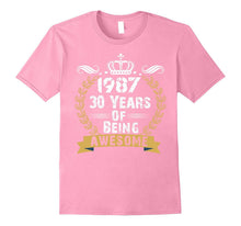 Happy 1987 My 30th Birthday Gift Ideas T Shirt