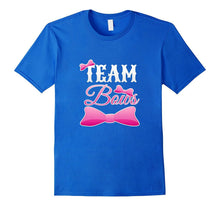 Team Bow Girl Pink Theme Tee T Shirt for Gender Reveal Party
