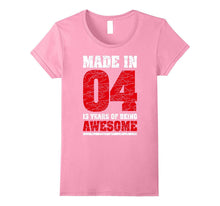 13th Birthday Gift T-Shirt Made in 04 Cute 13 Yrs Old Gift