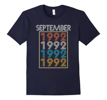September 25th Birthday Gift Vintage 1992 Retro 1992 T-Shirt