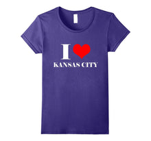 I Love Kansas City T Shirt , I Heart Kansas Missouri Tee