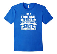 I'm a Football Aunt T Shirt Football Sports Touchdown Field
