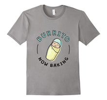 Funny Baby Pregnancy Shirt for Mom/Dad: Burrito Now Baking