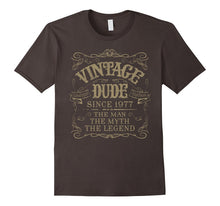 40th Birthday Gift Shirt Vintage Dude 1977 40 Year Old Shirt