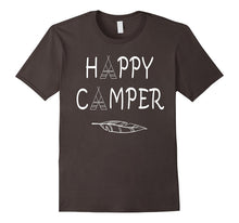 Happy Camper Shirt - Camping T-Shirt Teepee Leaf Tee