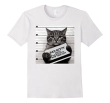 Mugshot T Shirt- Mr Furrypants Kitty Cat Nip Made Me Do It