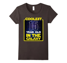 Coolest 16 Years Old in the Galaxy Funny 16th Birthday Shirt