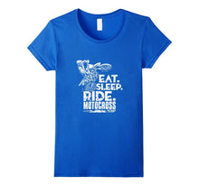 Dirt Bike Eat Sleep Ride - Funny Motocross T-Shirt
