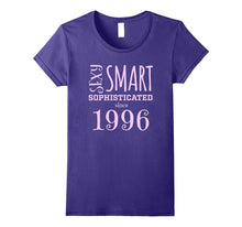 Sexy Smart Sophisticated Since 1996 21st Birthday Gift Shirt