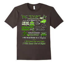 I Will Read Books T Shirt, Funny, Humor Rhyming Tee