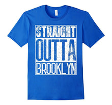 Straight Outta Brooklyn T-Shirt Cool Mens or Women Gift Tee