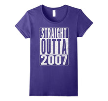 STRAIGHT OUTTA 2007 10th Birthday 10 Years Old T-Shirt Cool