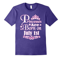 Princesses Are Born on July 1st Funny Birthday
