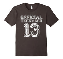 Official Teenager T Shirt - Funny 13th Birthday Girls Boys