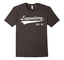 20th Birthday Gift Shirt Legendary Since 1997 20 Year Old