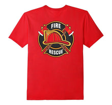 Fire Rescue Department T-Shirt for Firefighters Firemen EMS