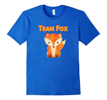 Team Fox Hipster Fox T-Shirt Cute Red Haired Animal Shirt
