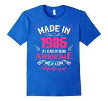 Made in 1986 - 31 Years Old 31th B-Day Birthday Gift T-Shirt
